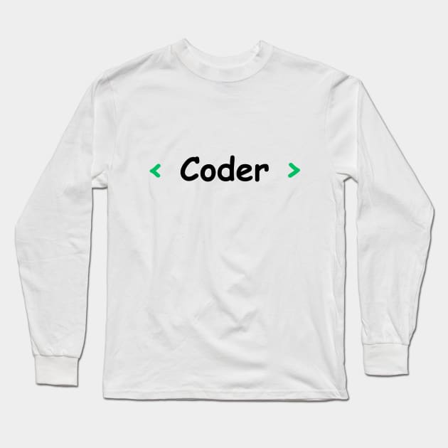 Coder Long Sleeve T-Shirt by teeauthority